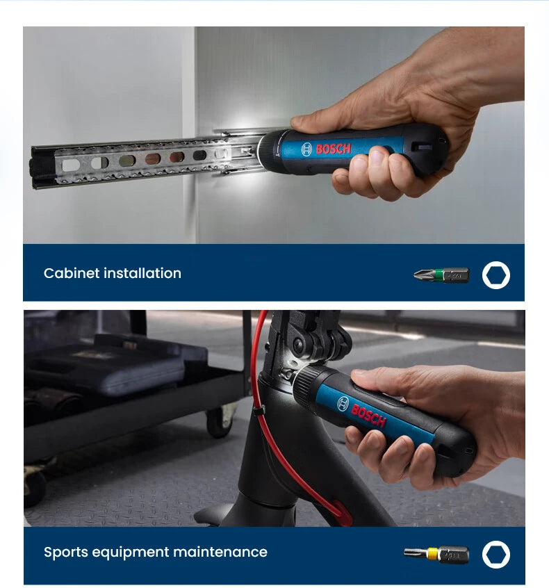 Global Brand BOSCH Go 3 Electric Screwdriver 3.6V 2Ah Cordless Mini Hand Drill Professional Woodwork Screw Driver PK BOSCH GO 2