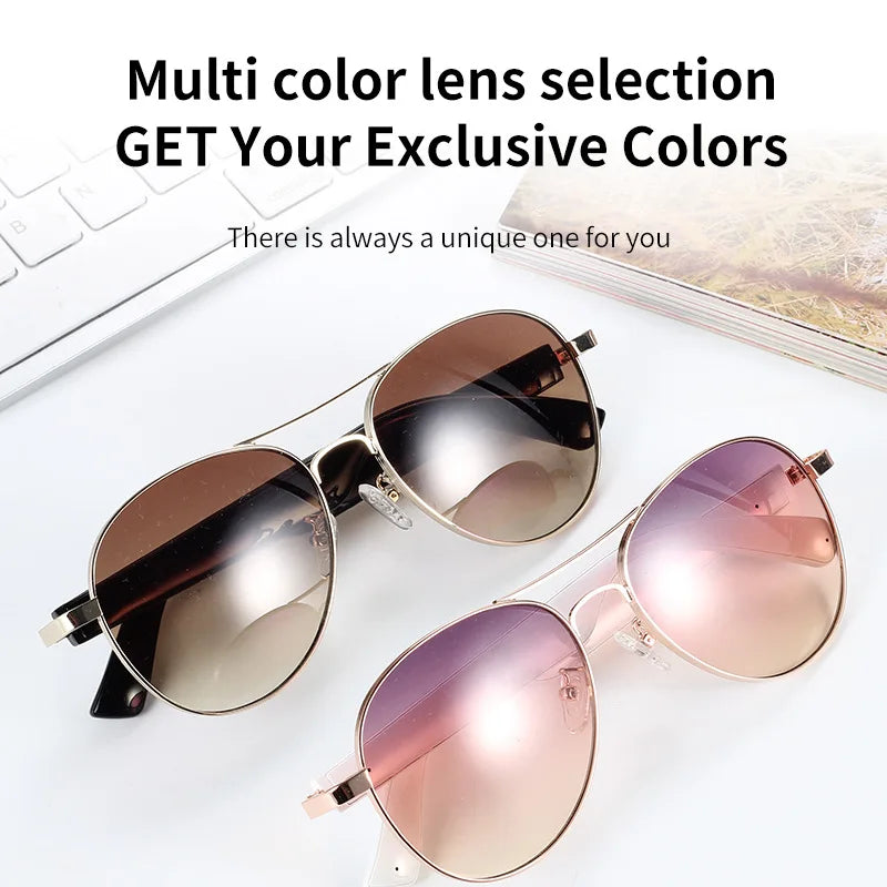 MZ03 Bluetooth Glasses Smart Glasses for Listening to Music and Calling Sunglasses Anti-UV400 Ultraviolet 15min fast charging