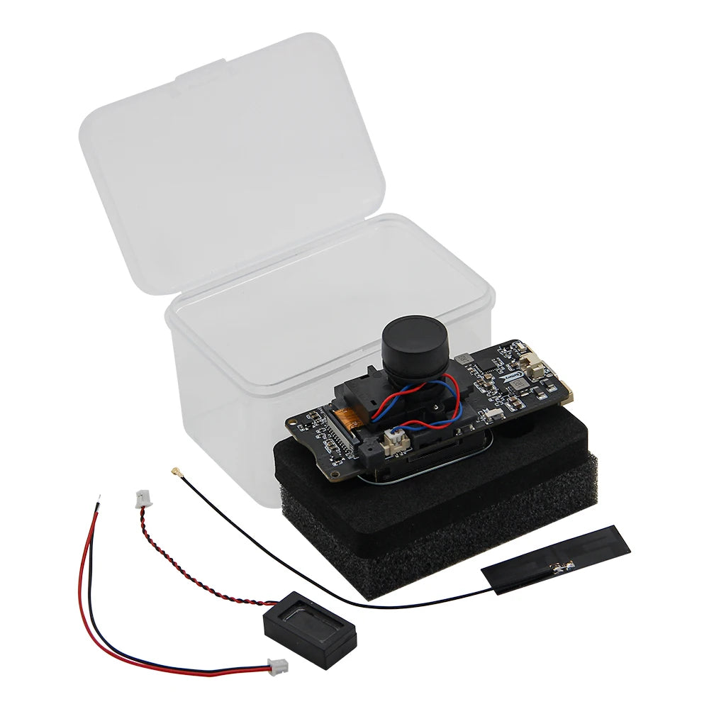 LILYGO® T-Camera-Plus-S3 ESP32-S3 Camera Development Board 2/5 Million Pixels IR-Cut Night Vision Module 1.3 Inch Touch Display