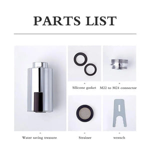 Intelligent Faucet Water-Saving Sensor Mixer Red Light Sensing Automatic Adapter M22/M24 Faucets Nozzle for Bathroom Kitchen