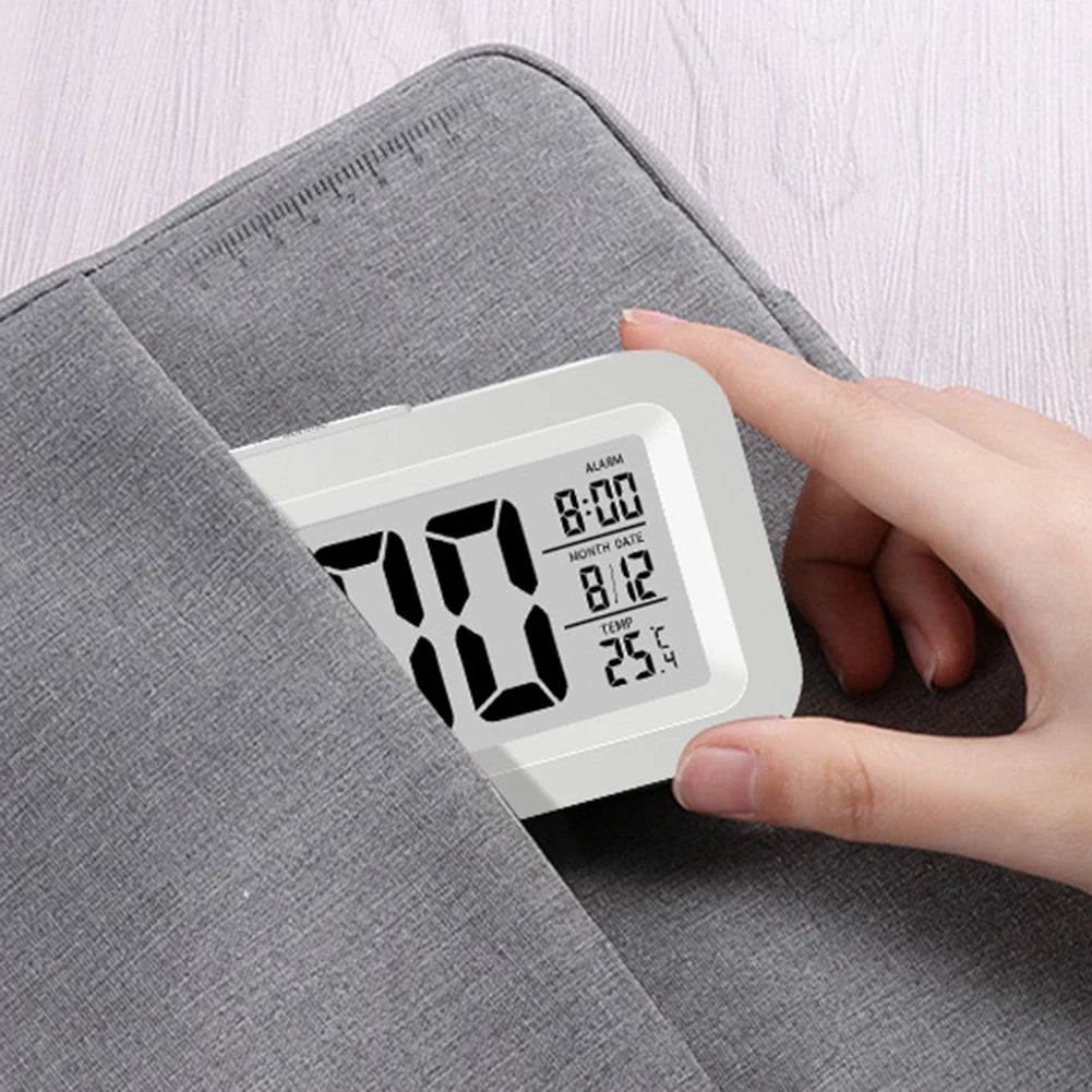 LED Digital Alarm Clock Electronic Digital Alarm Screen Desktop Table Clocks For Home Office Backlight Snooze Calendar Clock