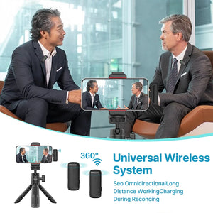 Professional Portable 20M Ulanzi Microphone - Stereotech