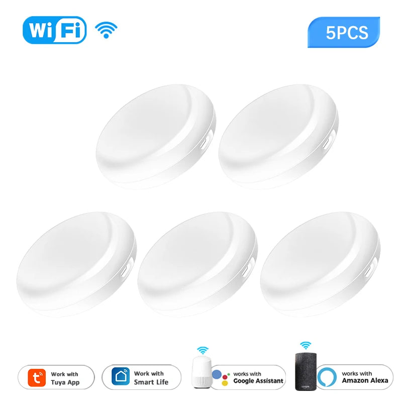 Smart WiFi-IR Remote Controller Tuya/Smart Life APP Infrared Remote Controller Air Conditioner TV With Alexa Google Home Alice