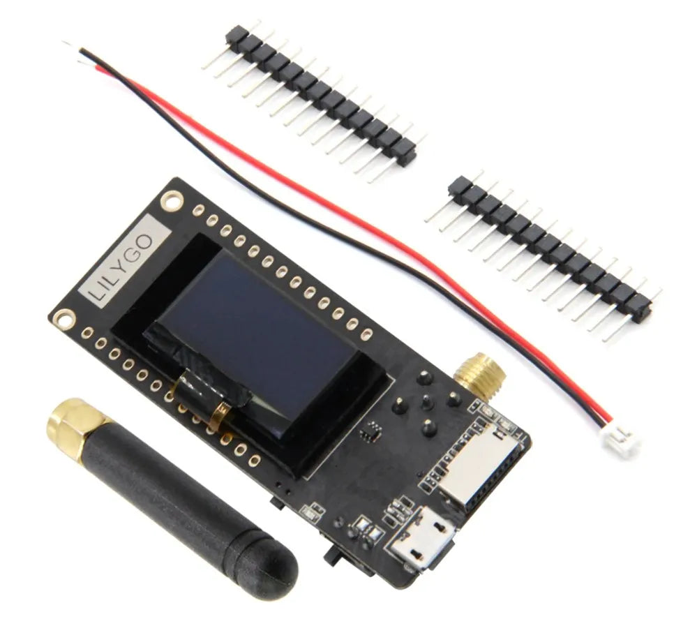 LoRa32 V2.1_1.6.1 ESP32 433/868/915/923MHZ 0.96 Inch OLED SD Card Bluetooth WIFI Module Metering Passenger Flows