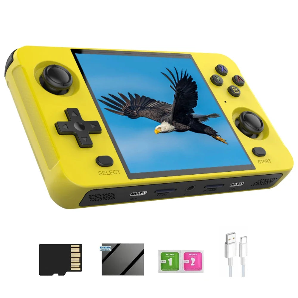 BOYHOM R40S R36S Retro Handheld Video Game Console Linux System 3.5/4.0-inch IPS Screen Portable Handheld Video Player