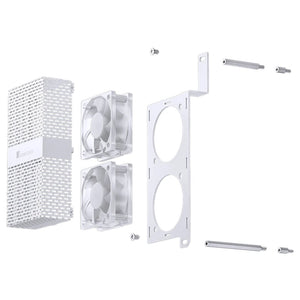 JONSBO NF-1 Memory Cooler Dual 5020 Fans ARGB Memory Heat Sink RAM Heatsink Cooler PC Memory Cooling Radiator