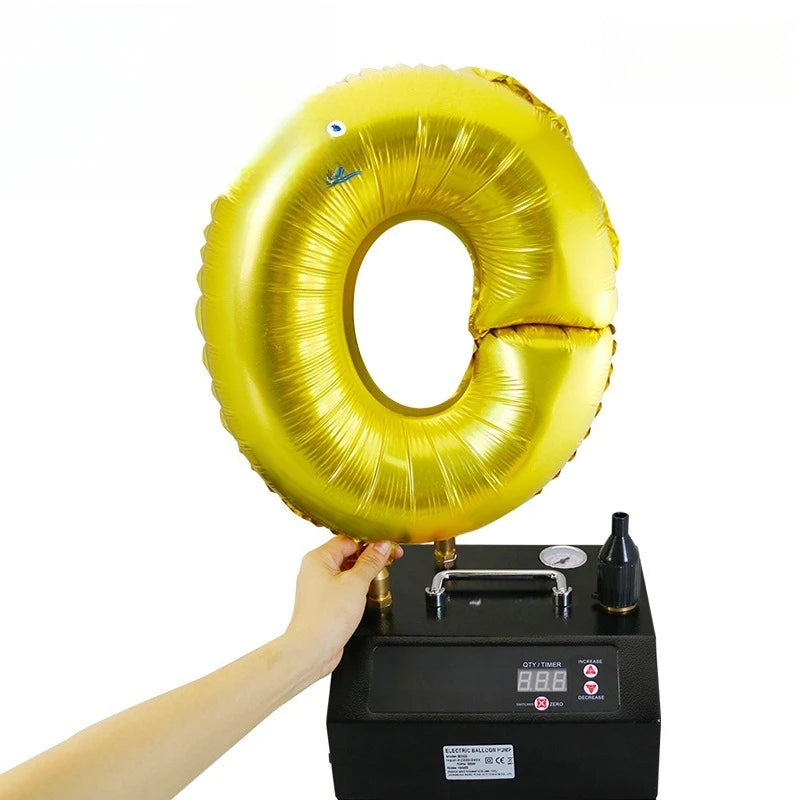 Electric Balloon Inflator Pump Machine Helium Automatic Balloon Blowing Machine Foot Step Type Helium Air Pump B363