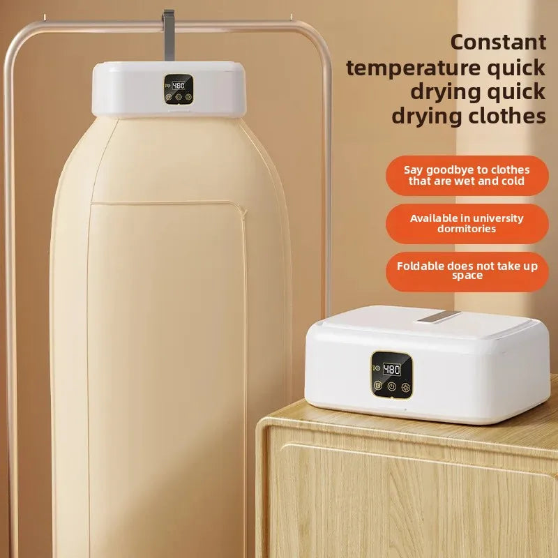 Smart Portable Hanging Dryer Machine Convenient Home Use Clothing Drying Machine Small Size for Rent Dormitory Anti-Mite Disinfe