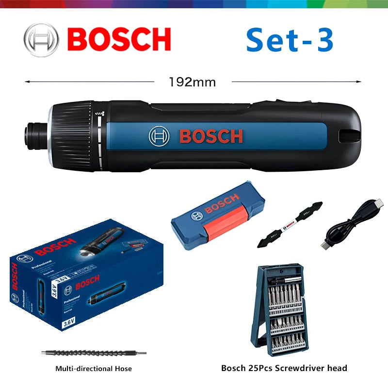Bosch GO 3 Cordless Electric Screwdriver Charging Screwdrivers Install Or Remove Screws 3 rd Gen Brand-new Products Power Tool