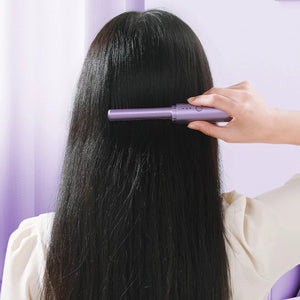 Professional Wireless Hair Straightener Curler Comb Lazy Hair Hot Comb USB Rechargeable Straightening Brush Hair Styling Tools - Stereotech