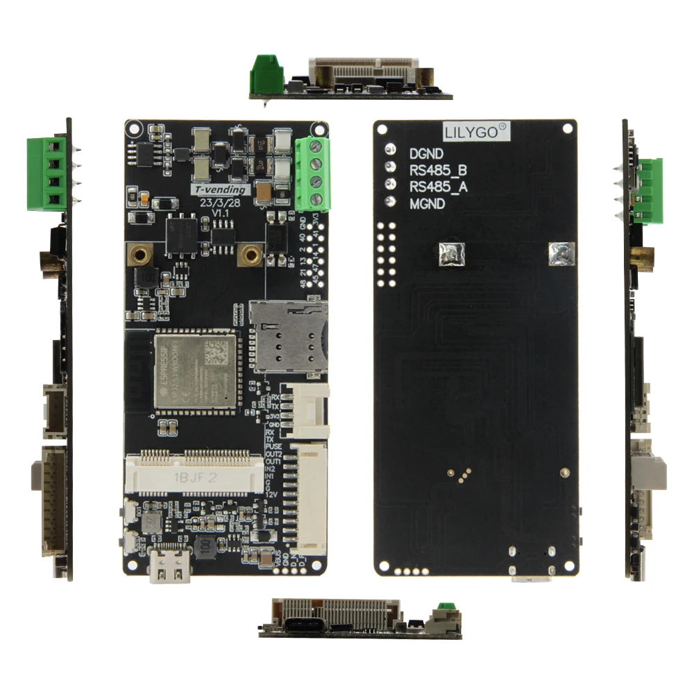 LILYGO® T-Vending ESP32-S3 IOT Development Board Integrated WiFi Bluetooth RS485 PCIe Interface Support T-PCIE SIM Modules Serie