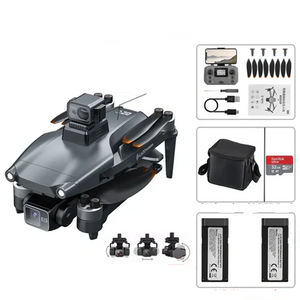 L600 PRO MAX Drone 4K Three-Axis PTZ HD Dual Camera Laser Obstacle Avoidance Brushless Motor GPS 5G WIFI RC FPV Quadcopter Toys - Stereotech