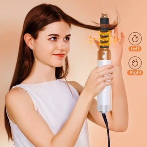 5 in 1 Hair Dryer Brush with Negative Ion Professional Curling Iron Auto Wrap Curlers  For Dyson Airwrap Hair Dryer Household