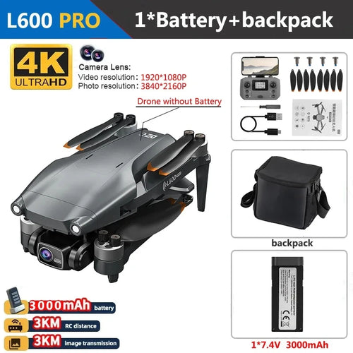 4K L600 PRO MAX Drone - Stereotech