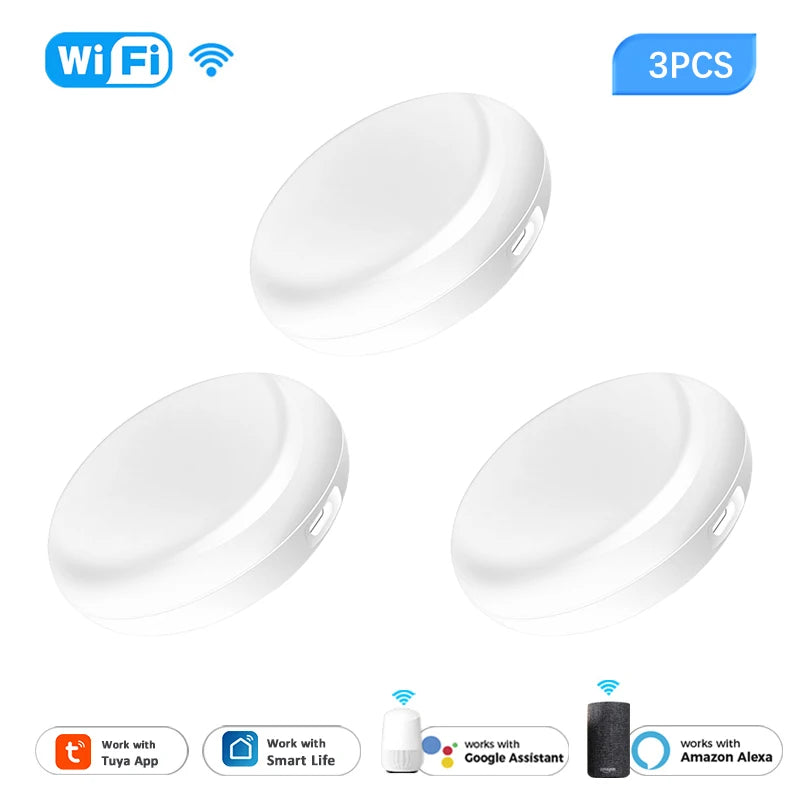 Smart WiFi-IR Remote Controller Tuya/Smart Life APP Infrared Remote Controller Air Conditioner TV With Alexa Google Home Alice