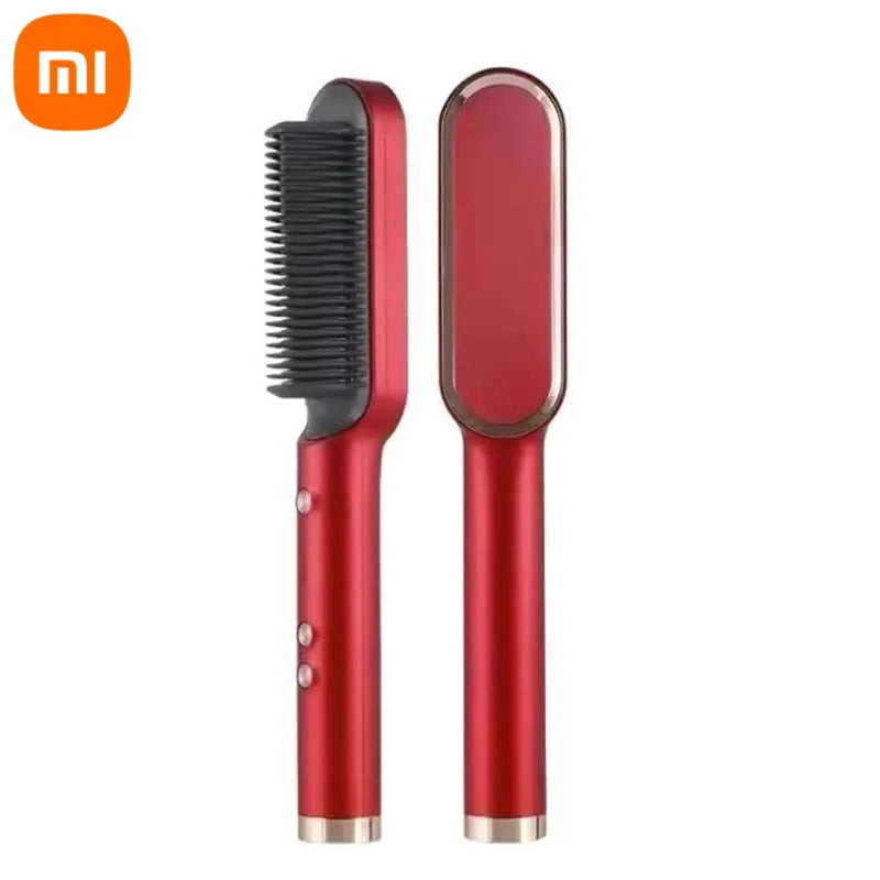 Xiaomi Professional Negative Ion Hair Straightener Hair 3in1 Professional Quick Heated Electric Hot Comb Hair Straightener