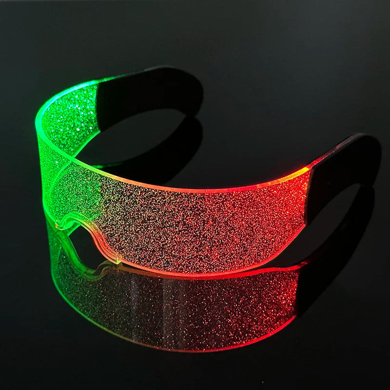 New Colorful LED Glasses Women Men Decor Eyewear Luminous Party Glasses Glowing For  Rave Night Club Bar  Dancing Party