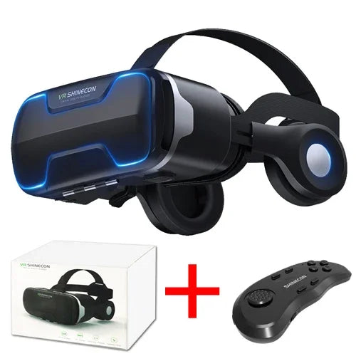 2024 G02ED VR shinecon 8.0 Standard edition and headset version virtual reality 3D VR glasses headset helmets Optional controlle