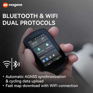 Magene C506 GPS Bike Computer Navigation WiFi Speedometer Color Touchscreen MTB Road Bicycle Odometer Cycling Training Notice