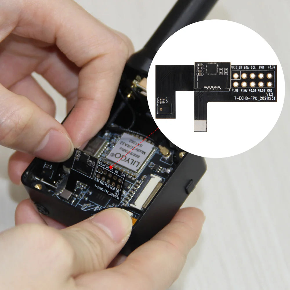 LILYGO® T-Echo GPIO MPU9250 Microphone Expansion Module Development Circuit Board Compatible T-ECHO T-Watch 2019 T-Camera Plus