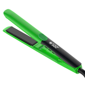 Ionic Hair Straightener Curler Keratin Treatment 500°F Hair Flat Irons For Frizzy Hair Recovers Damage Straightening Iron
