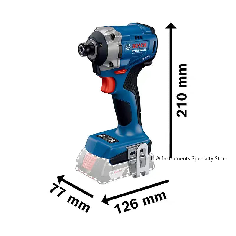 Bosch GDR 18V-215 Professional 18V Cordless Impact Driver 1/4&quot; internal hexagon Electric Screwdriver 215 Nm