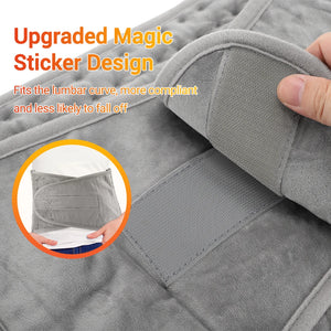 2 In 1 Electric Heating Pad Waist Belt Back Belly Menstrual Uterus Warming Heated Mat Winter Thermal Blanket For Sofa Bed
