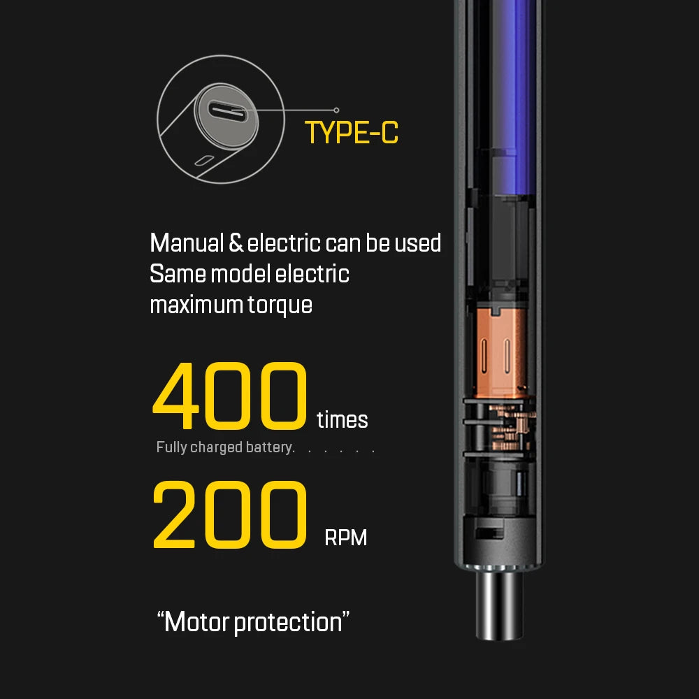 Precision Electric Screwdriver Set 36 in 1 Power Tools Rechargeable Magnetic Mini Small Bits for Xiaomi Mobile Cell Phone Repair