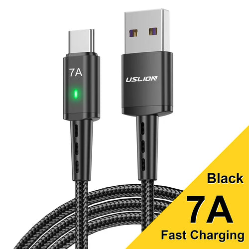 USLION 7A Fast USB C Cable - Stereotech