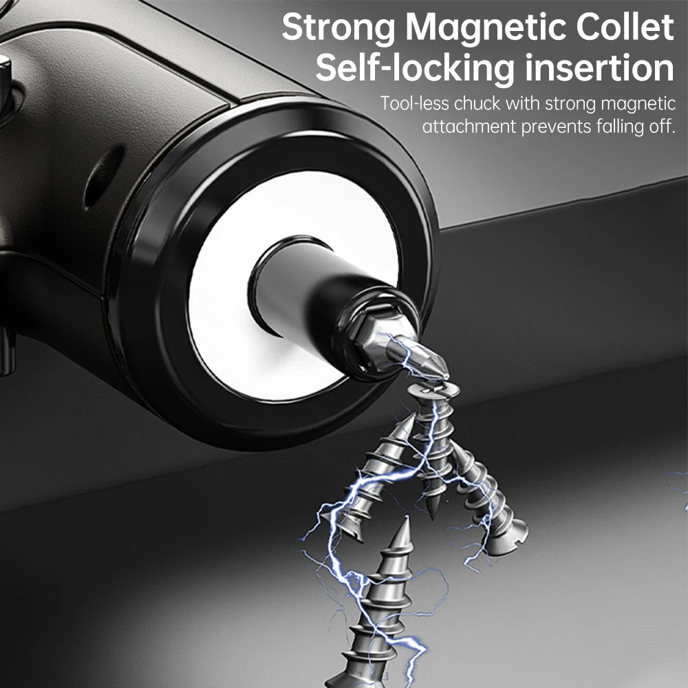 4.2V Electrical Screwdriver Set USB Rechargeable 2000mah Adjustment Power Dril Multi-function Disassembly Torque Repair Tool Kit