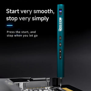 RDDSPON 62/26Pcs Professional Precision Electric Screwdriver Magnetic Set Adjustable Torque Rechargeable for Smart Home Repair