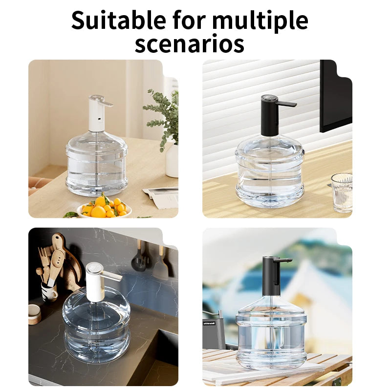 Smart Quantitative Alcohol Dispenser Professional High End Whiskey Pump Dispenser Liquor Pump Adjustable Foldable Wine Decanter