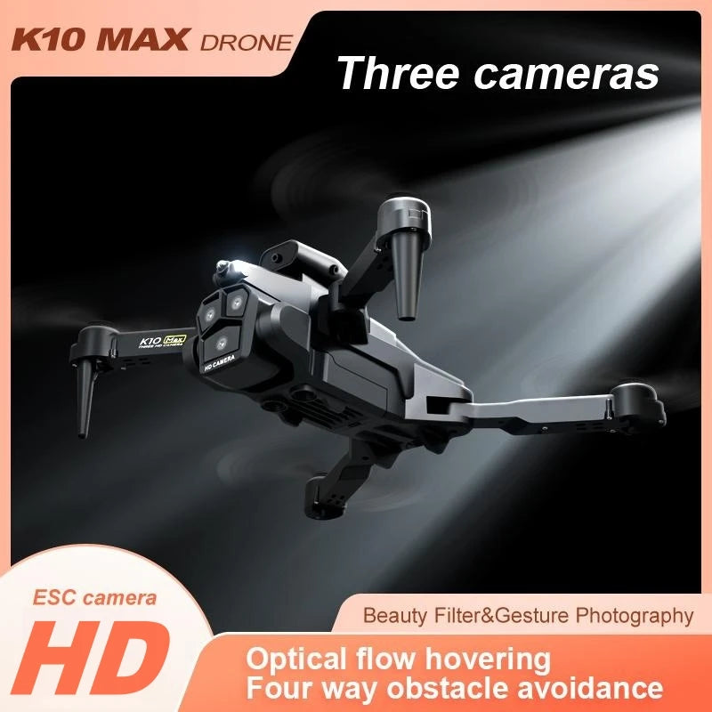 Max RC HD Triple Camera Drone - Stereotech