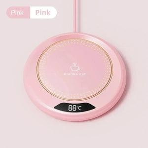 USB Cup Warmer Coffee Mug Heating Coaster 3 Temperature Setting Thermostatic Hot Plate Milk Tea Water Heating Pad Cup Heater