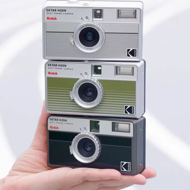 KODAK EKTAR H35N Half Frame Camera Original 35mm Film Camera Reusable Film Camera With Flash Light Birthday Gift