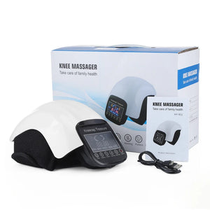 Electric Knee Protector Knee Massager Heating Compress Massager Joint Physiotherapy Instrument Arthritis Pain Relief Pad Massage