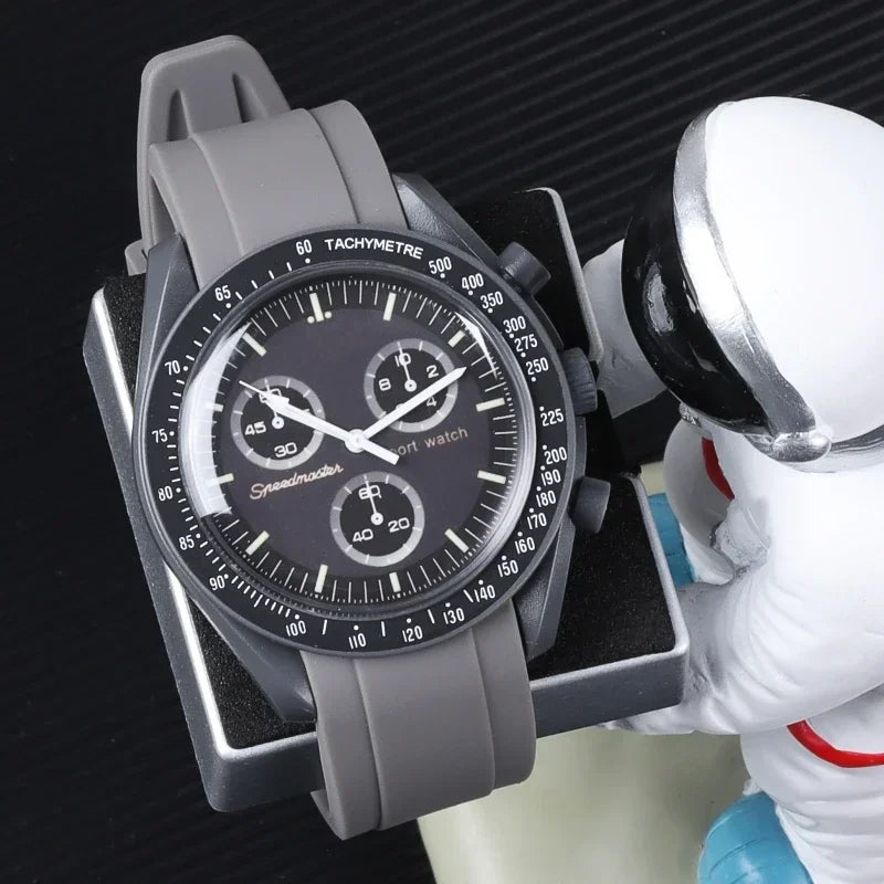 Rubber Strap For Omega Moonswatch Watch - Stereotech