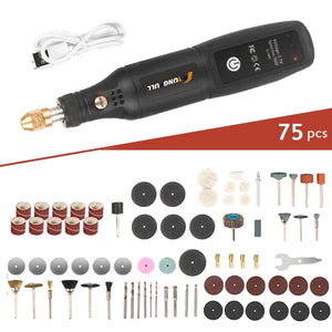 USB Cordless Drill Rotary Tool Woodworking Engraving Pen Mini Wireless Electric Drill For Jewelry Metal Glass Dremel Tools
