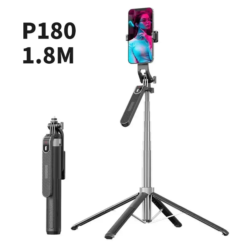 Xiaomi Selfie Stick Alloy Desktop 360° Gimbal Selfie Stand Pole Wireless Bluetooth for Live Streaming Photo and Video Stand - Stereotech