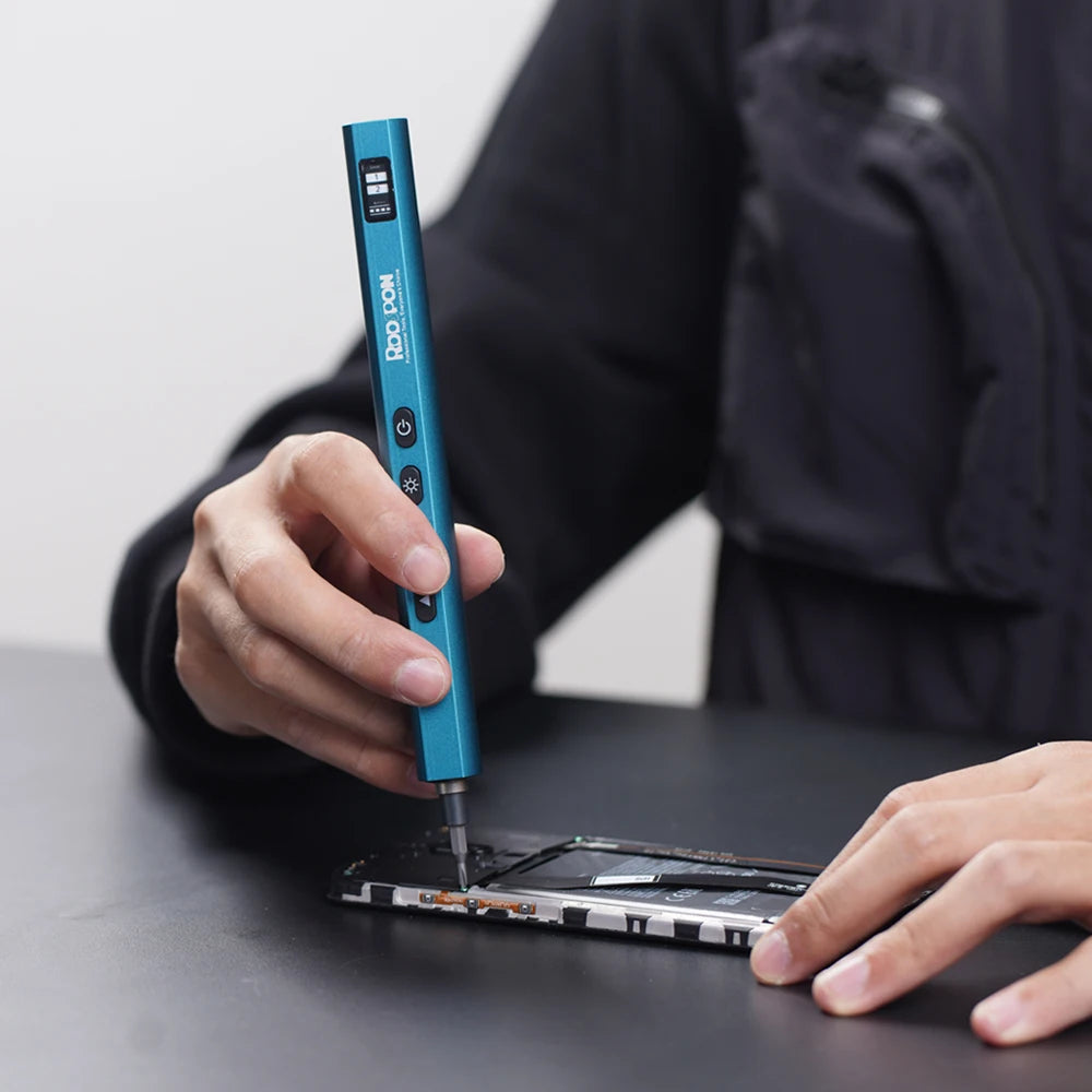 RDDSPON 62/26Pcs Professional Precision Electric Screwdriver Magnetic Set Adjustable Torque Rechargeable for Smart Home Repair