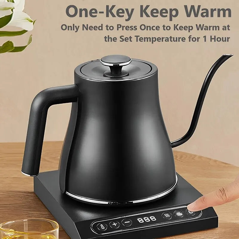 Electric Gooseneck Coffee And Tea Kettle - Stereotech