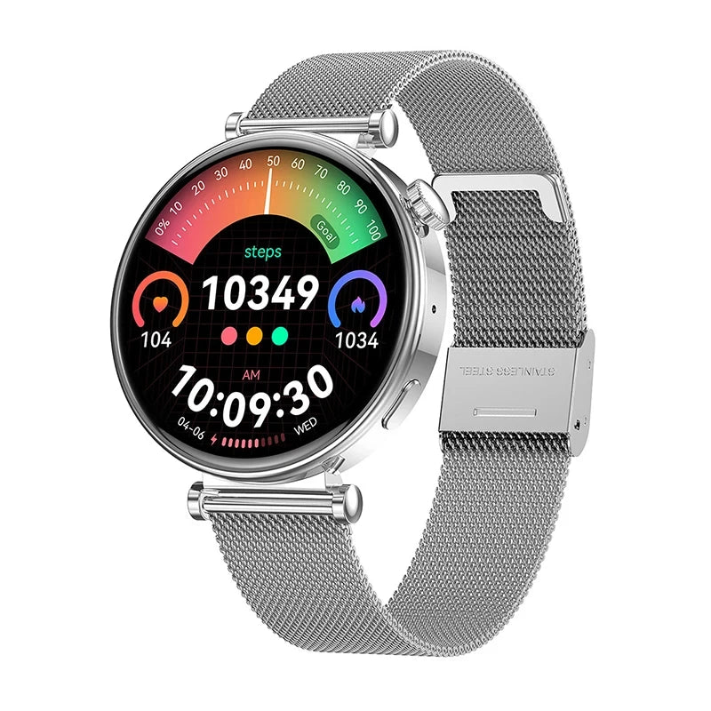 Xiaomi Mijia NFC Smart Watch Women Voice Assistant Bluetooth Call Heart Rate Monitoring Waterproof Sport Fitness Women&#39;s Watches