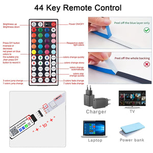RGB LED Strip Lights - Stereotech