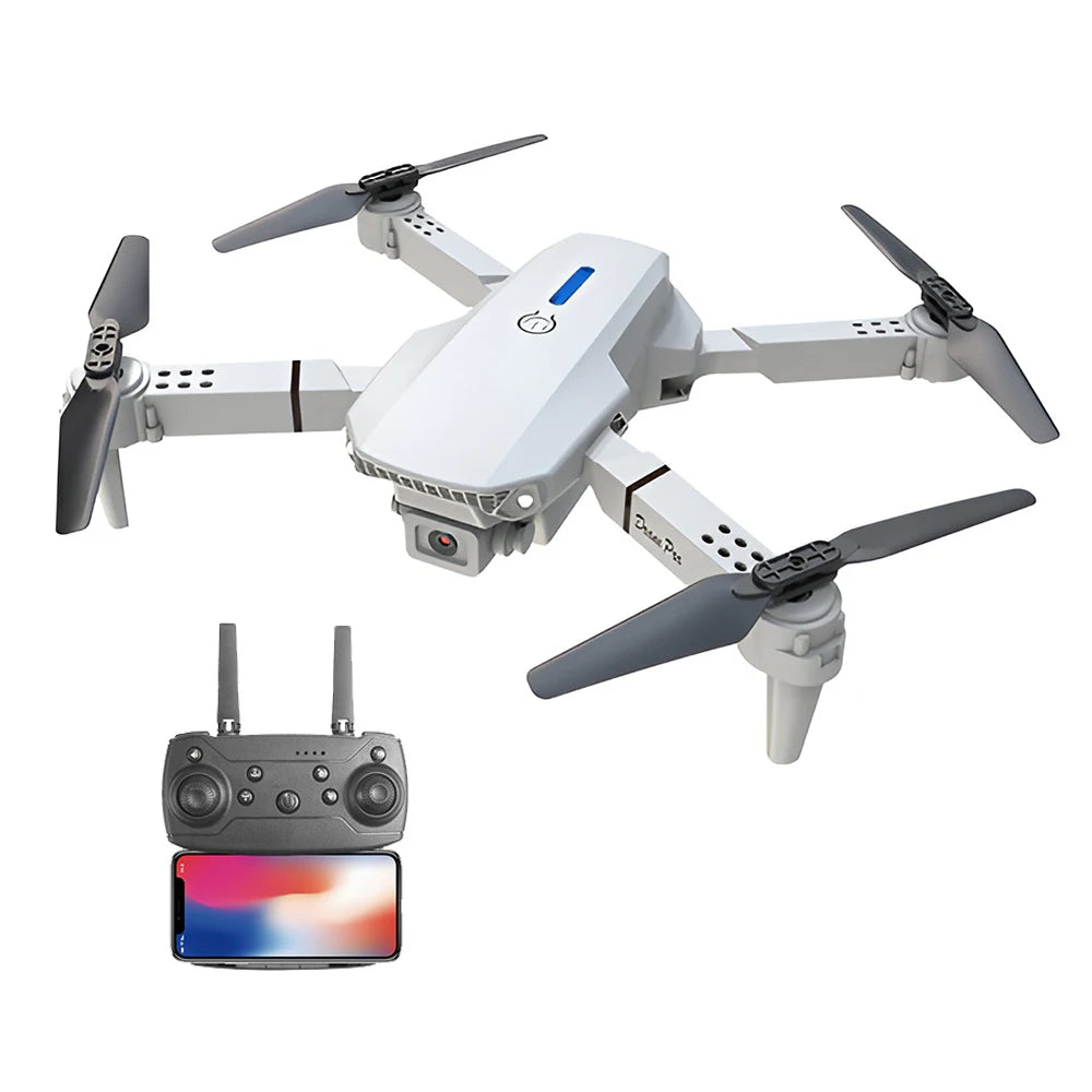Toys For Boys Girls E88 Pro Mini RC Drone E88Pro Dron 480P Dual Camera 2.4G Wifi Cheap Quadcopter Remote Control Helicopter