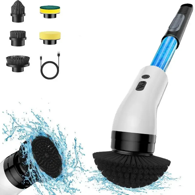 Xiaomi 9-in-1 Wireless Electric Cleaning Brush Multifunctional Rechargeable Bathroom Automatic Rotating Cleaning Machine Home