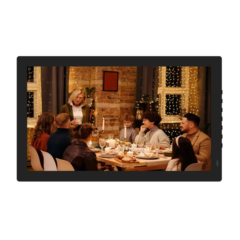 High Definition IPS Screen 22 Inch Digital Photo Frame with Internal Memory Video Player