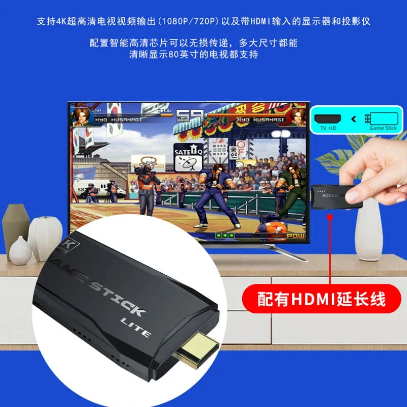 M8 home game console 2.4G wireless double TV game console HDMI high definition PS arcade 20,000 games