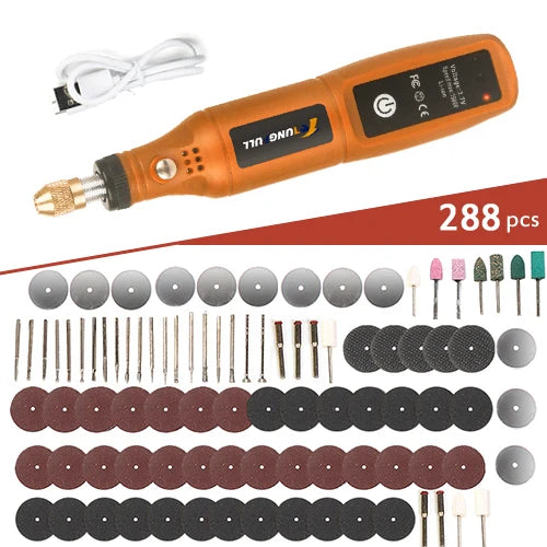 USB Cordless Drill Rotary Tool Woodworking Engraving Pen Mini Wireless Electric Drill For Jewelry Metal Glass Dremel Tools