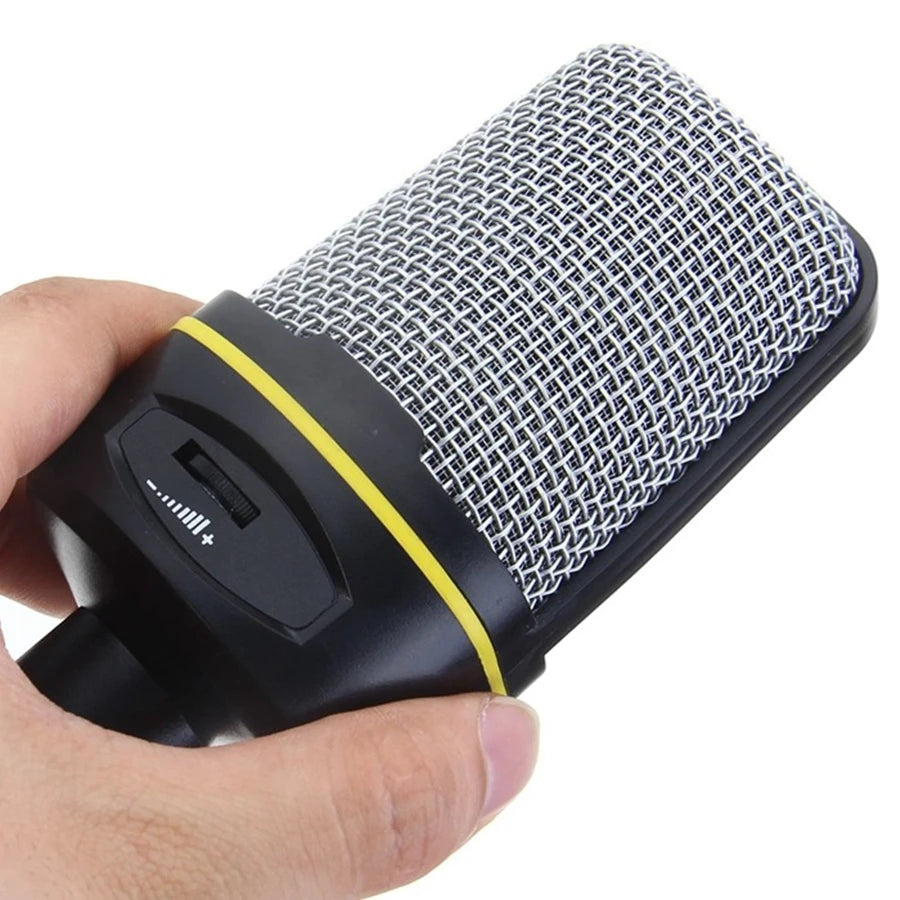 New Condenser Microphone Professional 3.5mm Wired Studio Capacitive Mic With Tripod Stand SF920 for PC Computer Recording