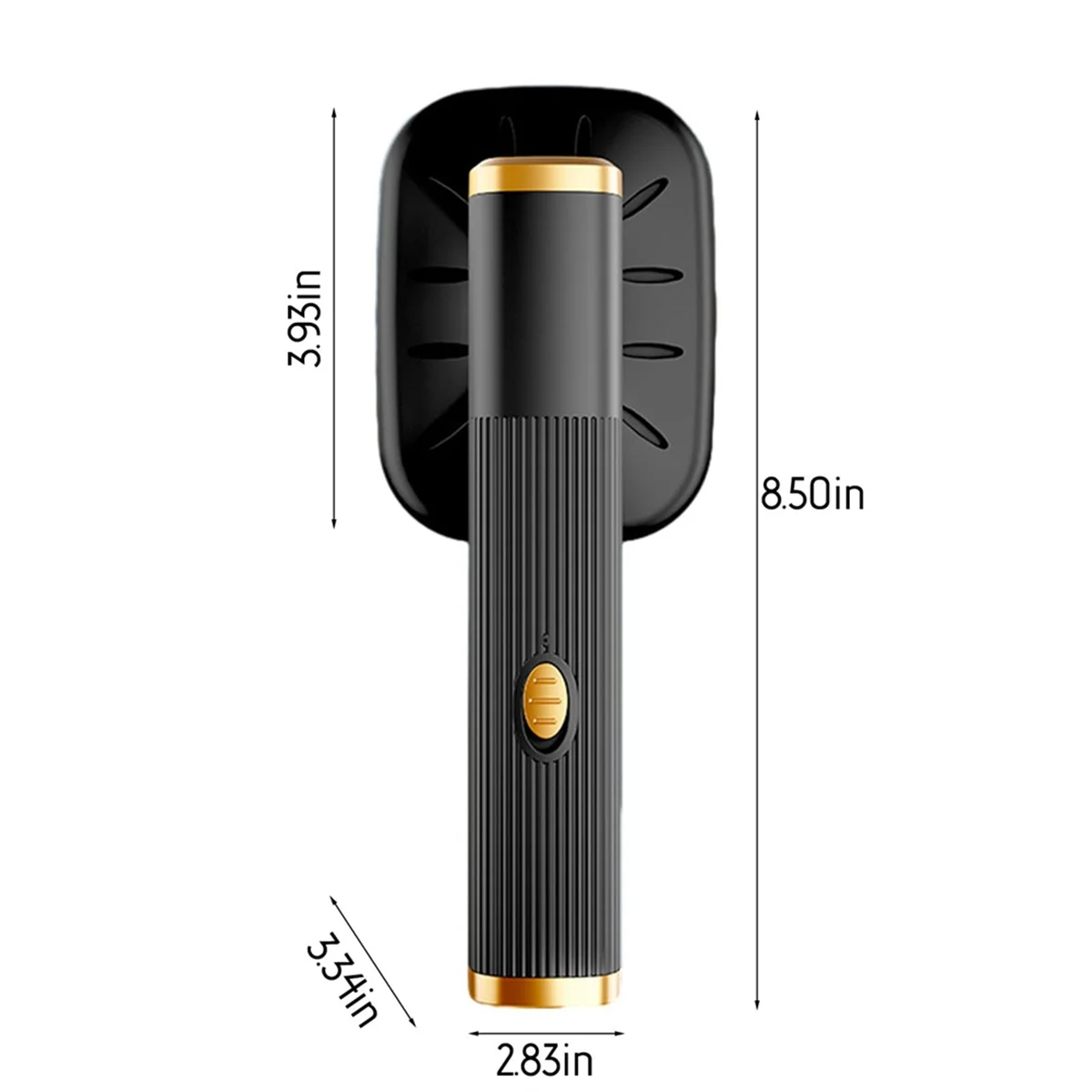 Portable Travel Steamer for Clothes Mini Steam Iron 180°Rotatable Handheld Steam Iron for Fabric Clothes Black - Stereotech